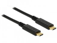 Delock 83668 USB-C (apa - apa) kábel 2m - Fekete