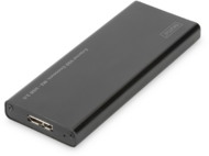 Digitus DA-71111 M.2 USB 3.0 Külső SSD ház - Fekete
