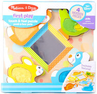Melissa and Doug 1898 Kukucskáló állatok tükörrel tapintós puzzle