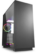 Sharkoon PURE STEEL RGB Számítógépház - Fekete
