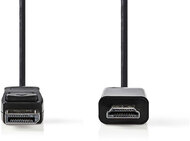 Nedis CCGP37100BK30 DisplayPort - HDMI (apa - apa) kábel 3m - Fekete