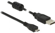 Delock 84900 USB-A - USB Micro B (apa - apa) kábel 0.5m - Fekete