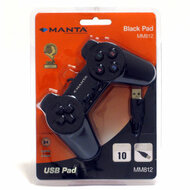 MANTA Black Pad Gamepad (MM812)