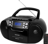 Sencor SPT 3907 B Boombox - CD/USB/MP3 lejátszó Fekete