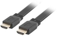 Lanberg HDMI-A apa - HDMI-A apa Nagy sebességű lapos kábel Ethernettel 3m Fekete