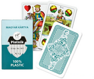 Piatnik Plasztik Magyar kártya 1x55lap /181719/
