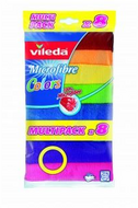 Vileda F18597 Color 8 színű mikroszálas törlőkendő