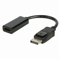 Nedis CCGB37150BK02 DisplayPort apa - HDMI anya Kábel 0.2m Fekete