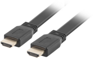 Lanberg HDMI-A apa - HDMI-A apa v2.0 Lapos kábel 1.8m Fekete