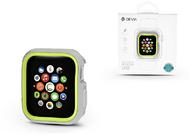 Devia Dazzle Series 40 mm Apple Watch 4 védőtok - Ezüst/Neon zöld