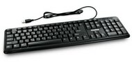 4World Számítógép billenyűzet 107, Key USB, fekete Angol