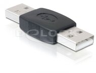 Delock 65011 Gender Changer USB-A apa - USB-A apa adapter