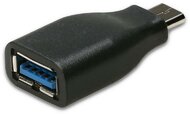 i-tec USB Type C M - USB F Adapter Fekete