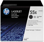 HP CE255XD fekete duo-pack nagykapacítású toner