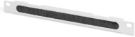 DIGITUS DN-10 ORG-1/2U 10" Kefés kábelbevezető panel 0,5U - Szürke