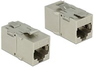 Delock 86390 RJ45 aljzat - RJ45 aljzat Cat.6A Keystone modul