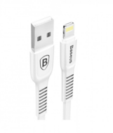 Baseus Tough Series Lightning apa - USB apa Adat- és töltőkábel 1m - Fehér