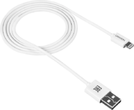 Canyon Lightning apa - USB-A apa Adat- és töltőkábel 1m - Fehér