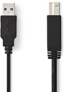 Nedis CCGT60100BK20 USB-A - USB-B (apa - apa) kábel 2m - Fekete