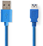Nedis CCGP61010BU20 USB-A (apa - anya) kábel 2m - Kék