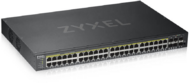 ZyXEL GS1920-48HPv2 48port POE Gigabit Smart Switch Fekete