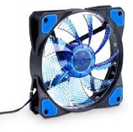 Akyga System fan 15 LED blue AW-12C-BL Molex / 3-pin 120x120 mm