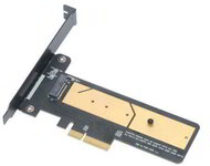 Akasa M.2 SSD to PCIe adapter card with heatsink cooler