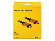Delock Cable HDMI M/M V2.1 2m 8K 60HZ Black