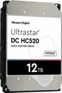 Western Digital Ultrastar DC HC520, 3.5', 12TB, SAS, 7200RPM, 256MB cache