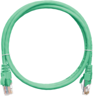 NIKOMAX patch kábel UTP, Cat5e, LSZH, 0,5m ,zöld