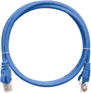 NIKOMAX patch kábel S/FTP, Cat6a, LSZH, 10m ,kék