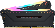 Corsair VENGEANCE RGB PRO, 32GB (2 x 16GB), DDR4, DRAM, 2666MHz, C16, Black
