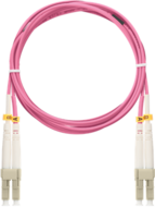 NIKOMAX optikai patch kábel LC-LC, MM 50/125, OM4, duplex, 3m ,magenta