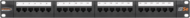 NIKOMAX patch panel UTP, Cat5e, 24 portos, szerszámmal szerelhető, 1U
