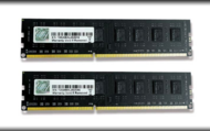 8 GB 1333MHz DDR3 RAM G. Skill (2X4GB) /F3-10600CL9D-8GBNT/