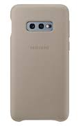 Samsung EF-VG970LJEG Galaxy S10e szürke bőr hátlap