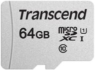 Memóriakártya Transcend microSDXC USD300S 64GB CL10 UHS-I Up to 95MB/S
