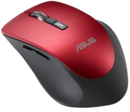 Asus WT425 wireless optical mouse, 1000 & 1600dpi, red, 1yr