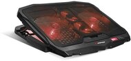 Rampage Notebook Hűtőpad 17"-ig - AD-RC4 (fém rács; 2x12,5cm+2x7cm venti)