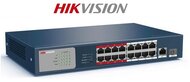Hikvision Switch PoE - DS-3E0318P-E/M (16 port 100Mbps, 135W, 1 port 1000Mbps combo, L2)