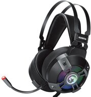Marvo Fejhallgató - HG9015G (7.1, mikrofon, USB, hangerőszabályzó, LED, nagy-párnás, 2.2m kábel, fekete)