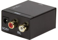 LogiLink Koaxial and Toslink to analog L/R audio converter