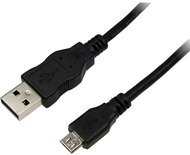 OEM USB A -> USB mini B 5pin M/M adatkábel 3m szürke