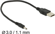 Delock Cable USB Type-A Plug Power > DC 3.0 x 1.1 mm male 27 cm