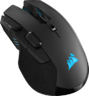 Corsair Ironclaw Wireless RGB Gaming Mouse, Black, 18000 DPI, Optical