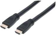 Manhattan monitor kábel, HDMI/HDMI V2.0 M/M Ethernet CL3 10m fekete