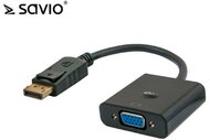 SAVIO CL-90 Adapter Displayport (M) - VGA (F)