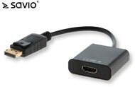 SAVIO CL-55 Adapter Displayport - HDMI