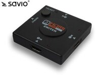 SAVIO CL-26 HDMI Switch 3 port, Full HD, buborékfólia