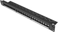 Lanberg keystone Patch Panel 19", 24 port 1U, black